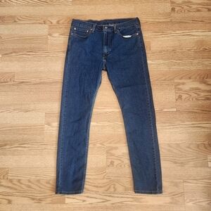 EUC Levi's Slim Fit Dark Blue Men's Jeans, Size 36x32
